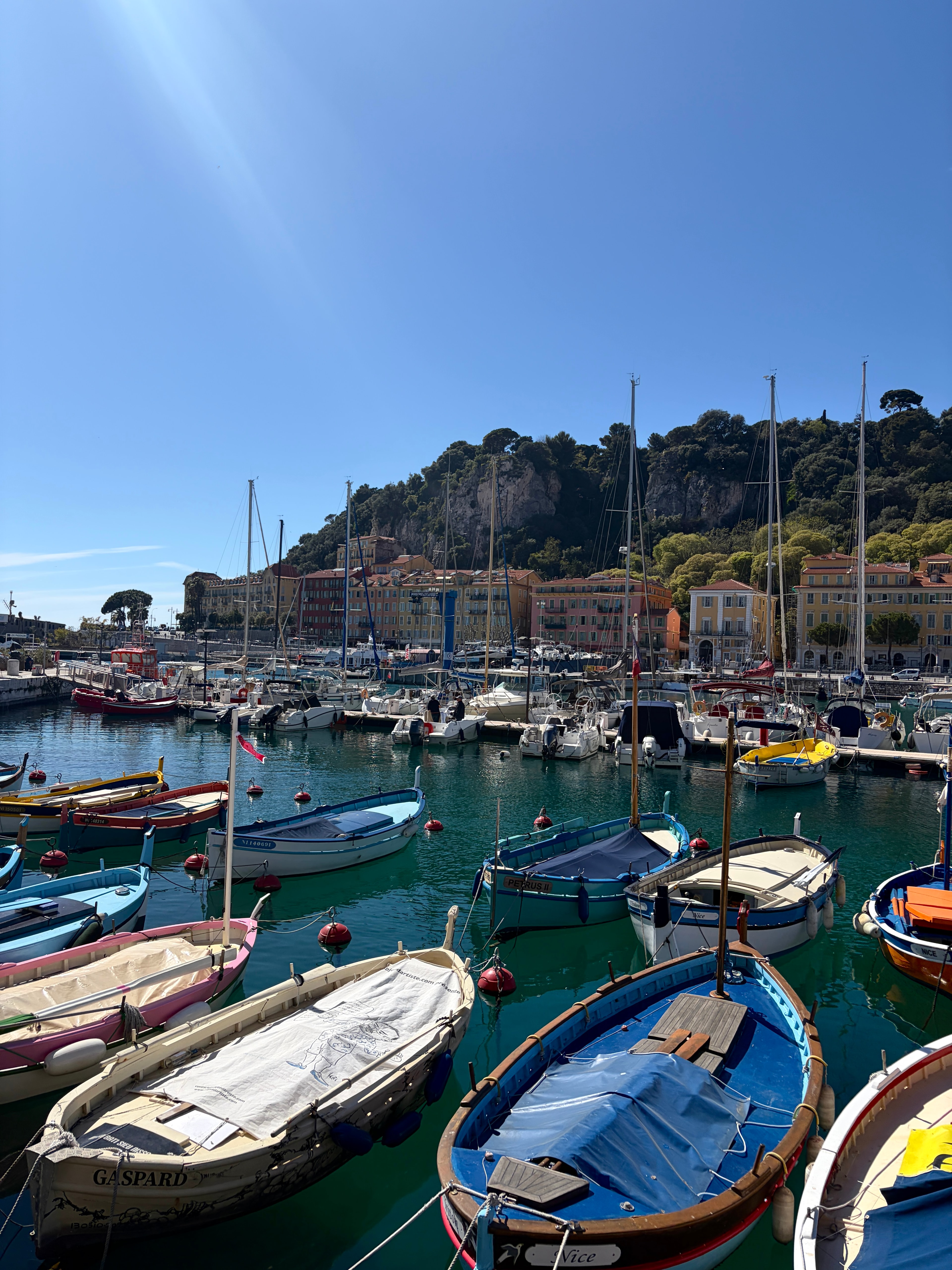 A scene from a trip to Nice, France